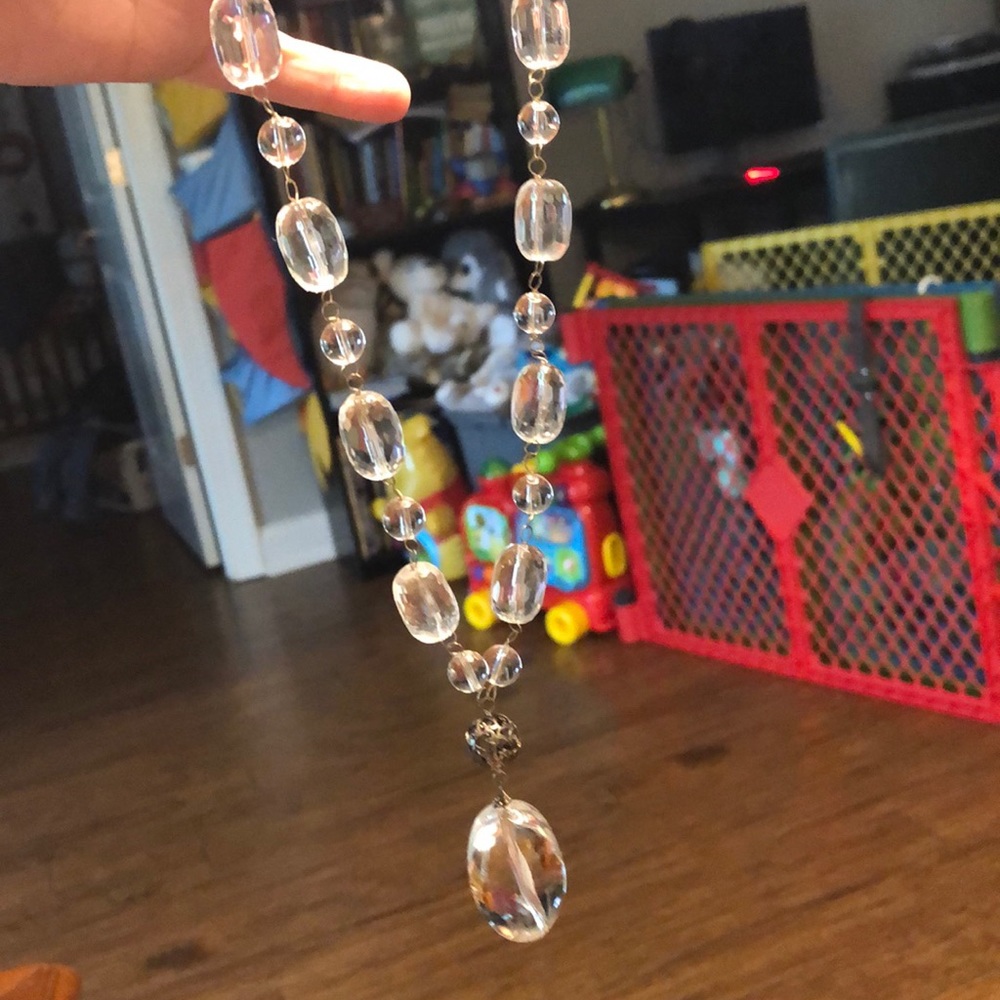 Amazing clear necklace 🥰